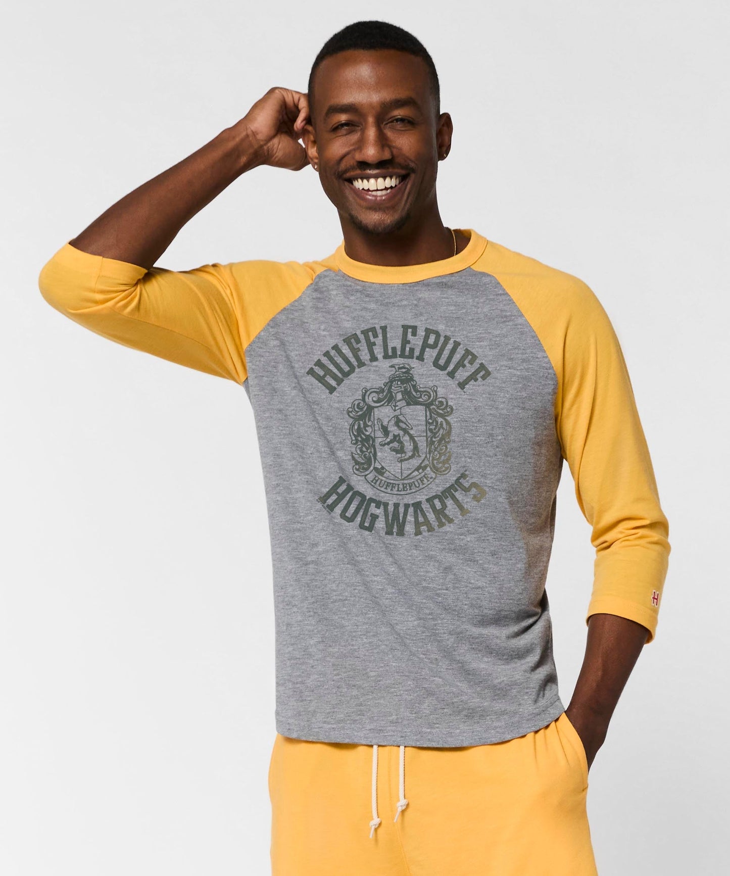 Hufflepuff Crest Raglan