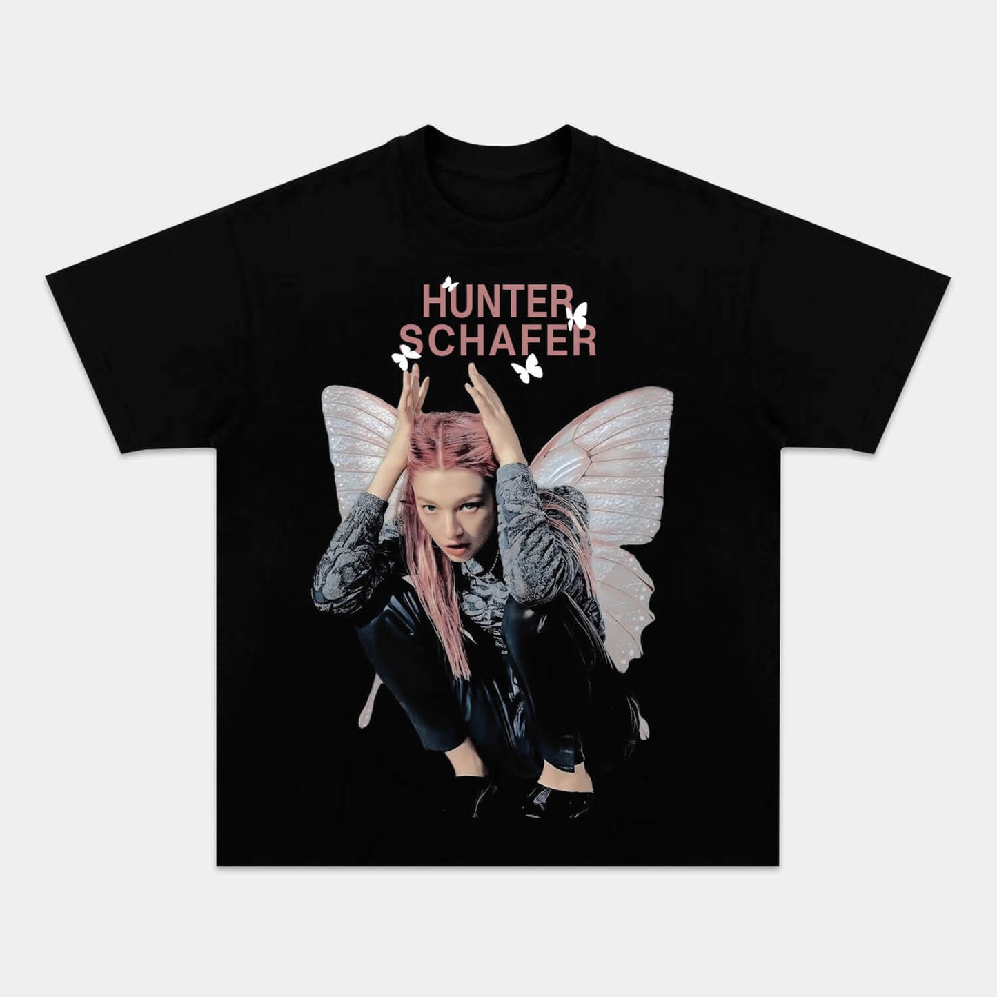 HUNTER SCHAFER 2025 TEE - clothing by TeeHivey.com (Image 3)