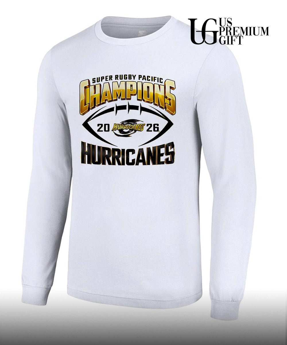 Hurricanes Super Rugby Pacific 2026 Champions shirt