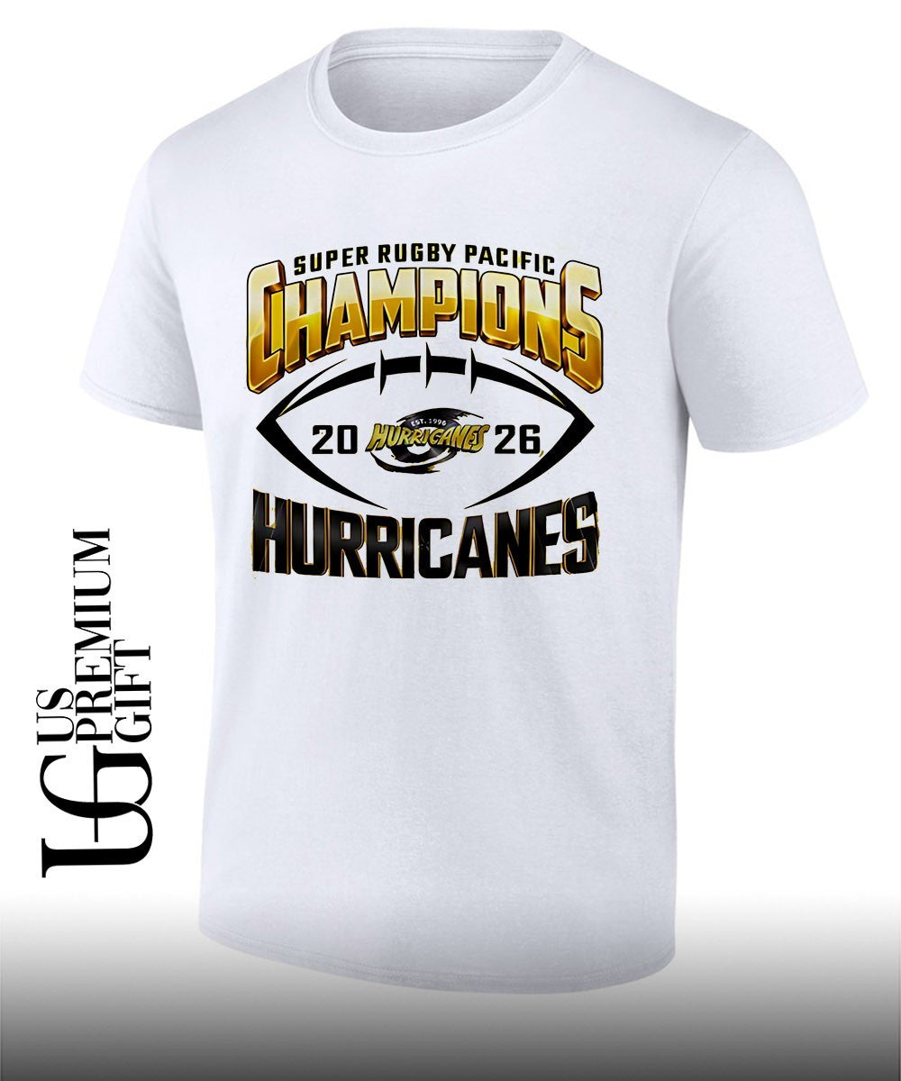 Hurricanes Super Rugby Pacific 2026 Champions shirt