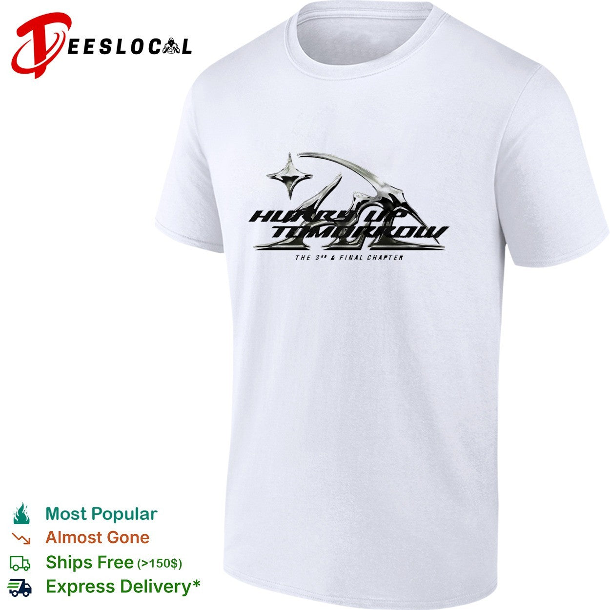 Hurry up tomorrow the 3rd and final chapter shirt