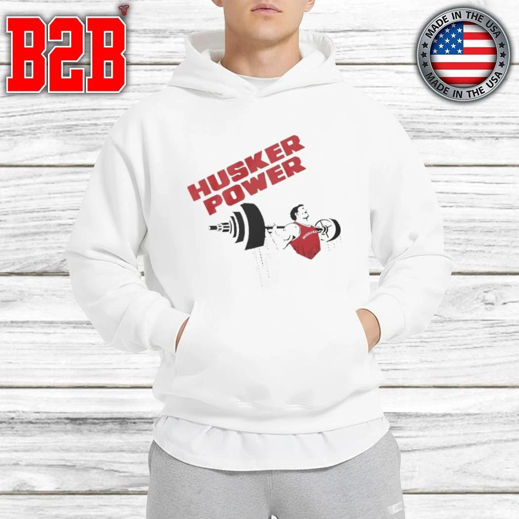 Husker Power Logo Gym Shirt