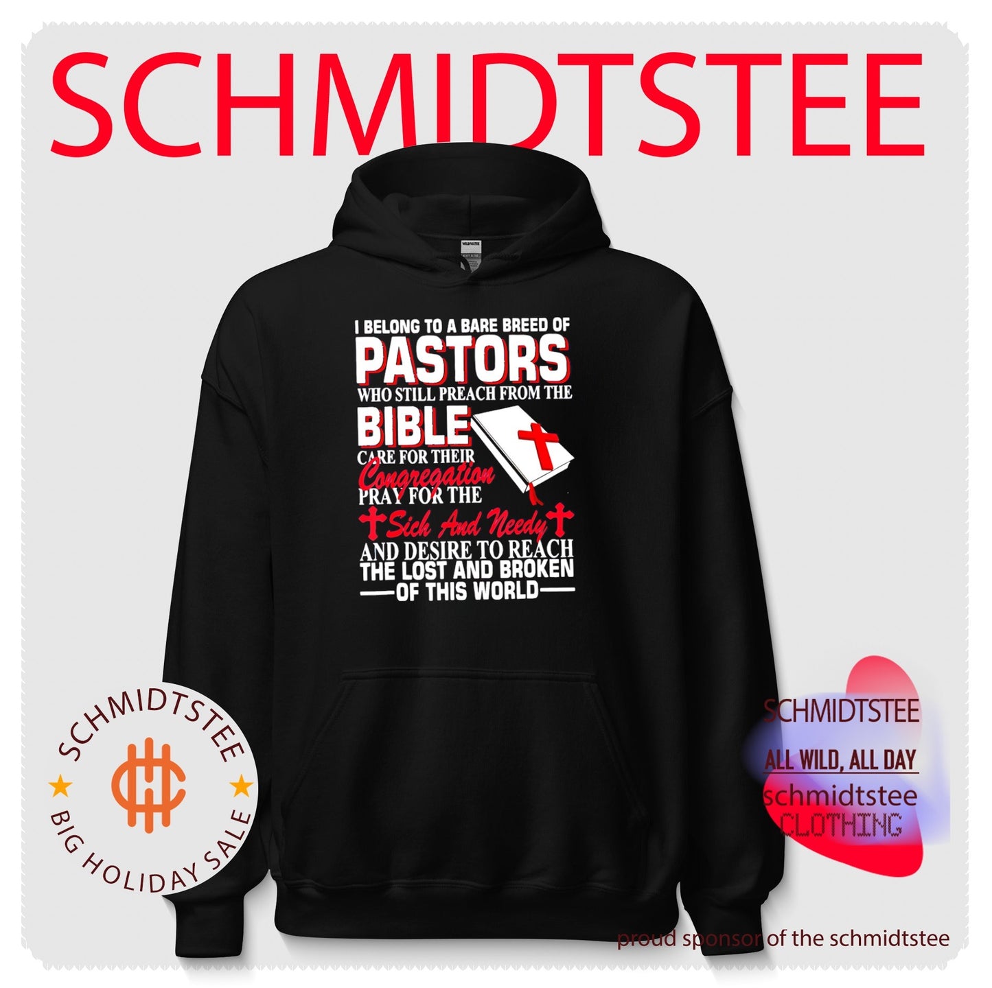 I Belong to a Bare Breed of Pastors Who Still Preach from the Bible shirt