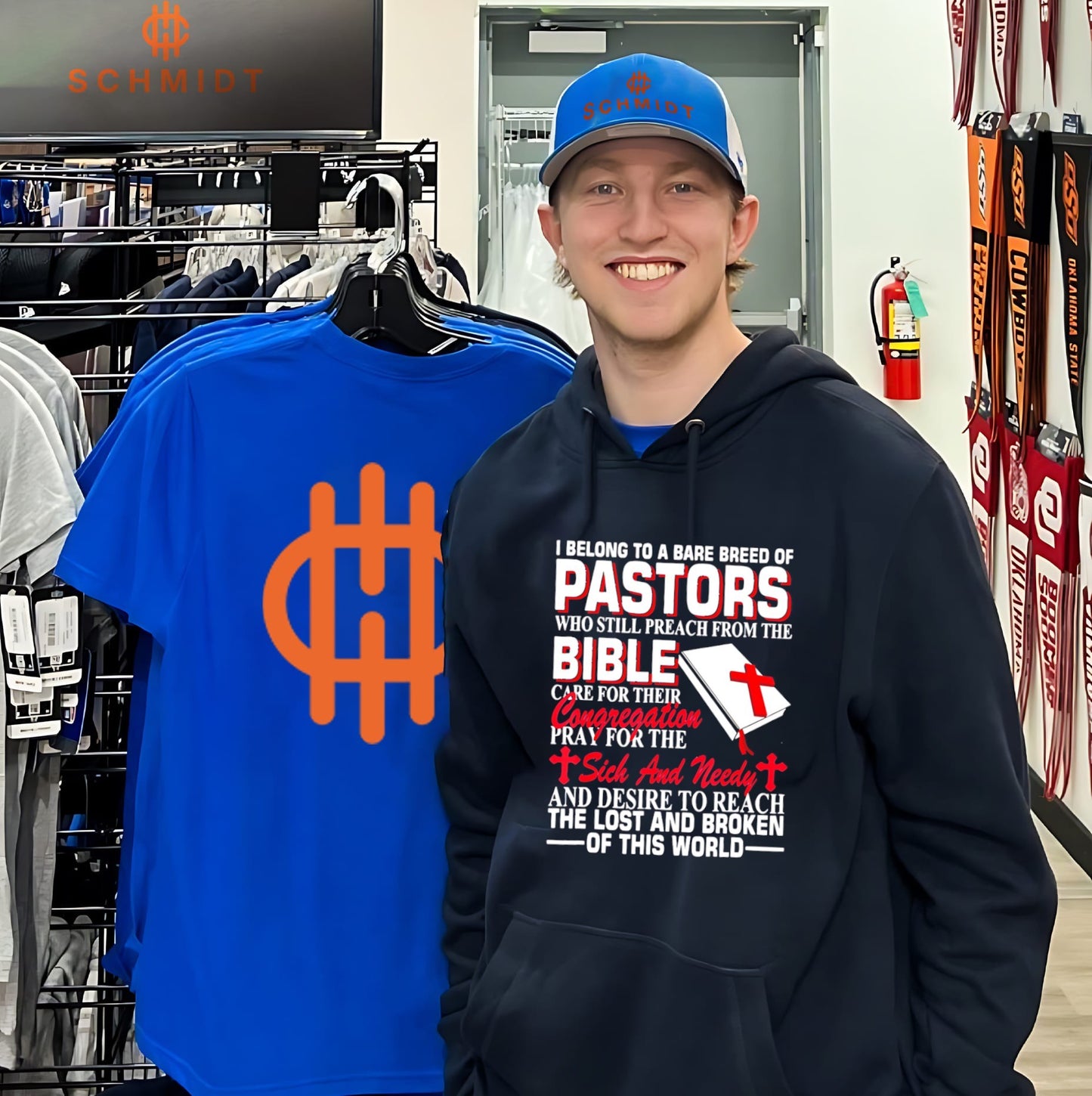 I Belong to a Bare Breed of Pastors Who Still Preach from the Bible shirt