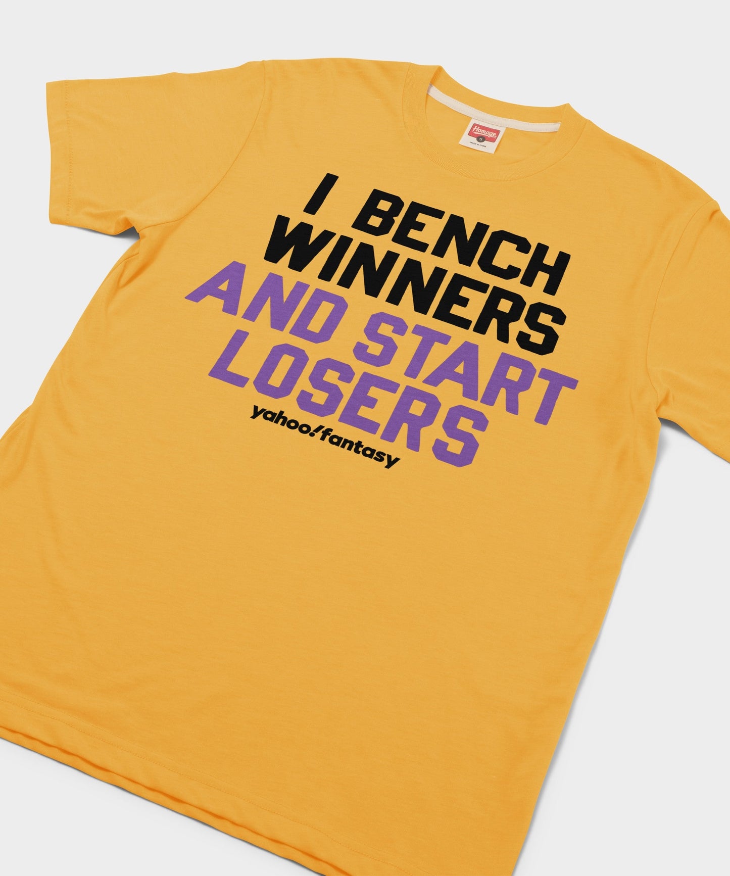 I Bench Winners And Start Losers