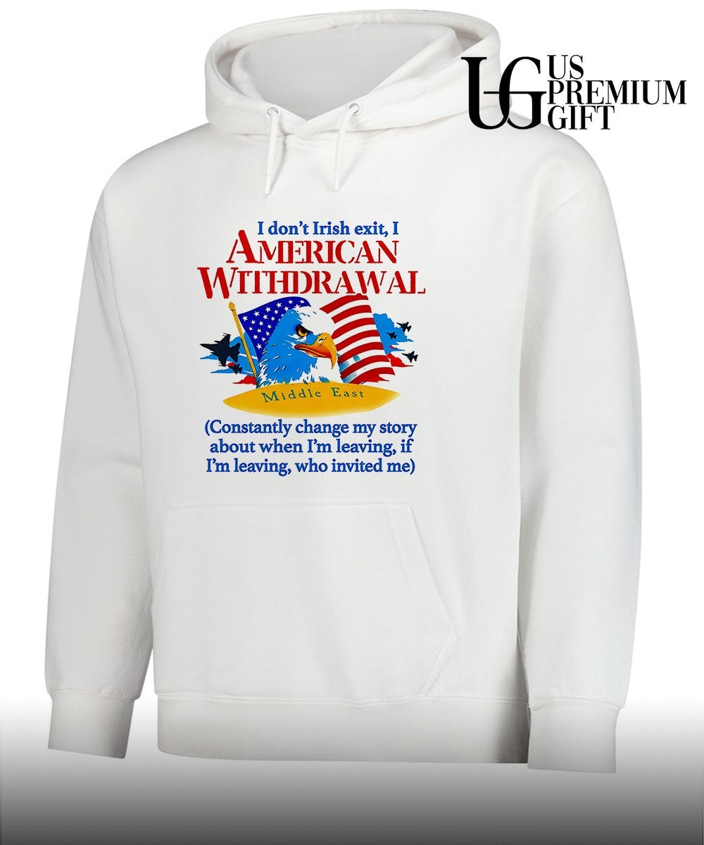 I Don’t Irish Exit I American Withdrawal 2026 shirt