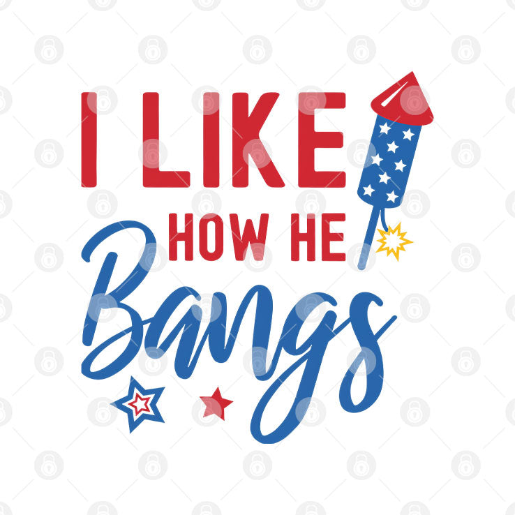 I Like How He Bangs T Shirt