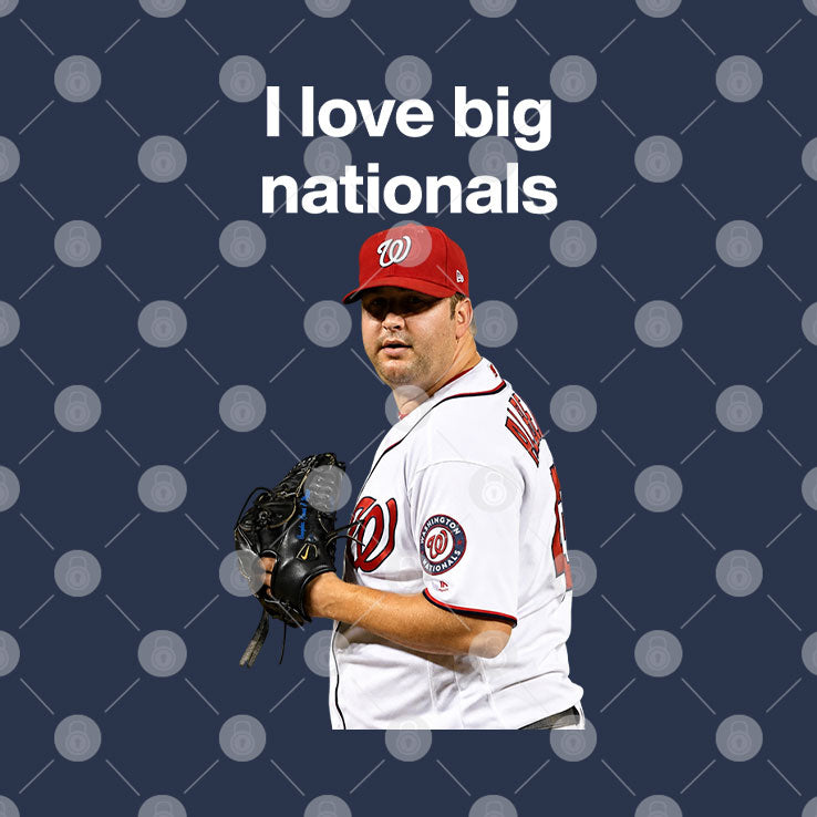 I Love Big Nationals Matt Albers Shirt