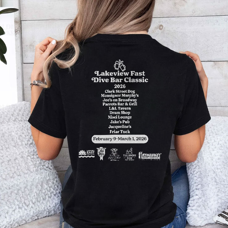 I Love Dive Bars Chicago T Shirt