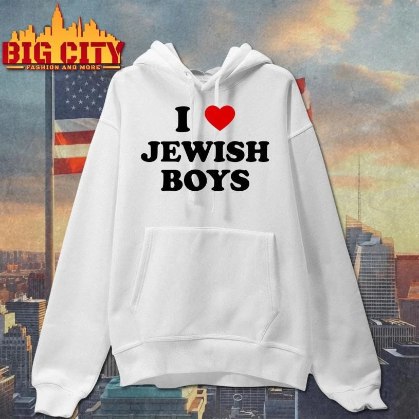 I Love Jewish Boys Funny Shirt
