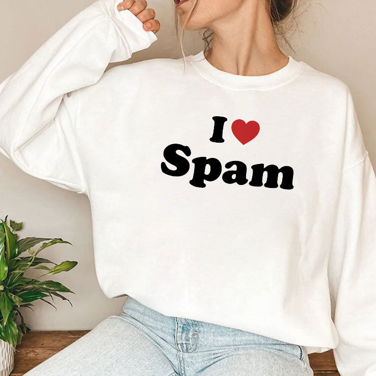 I Love Spam Funny Humor T Shirt