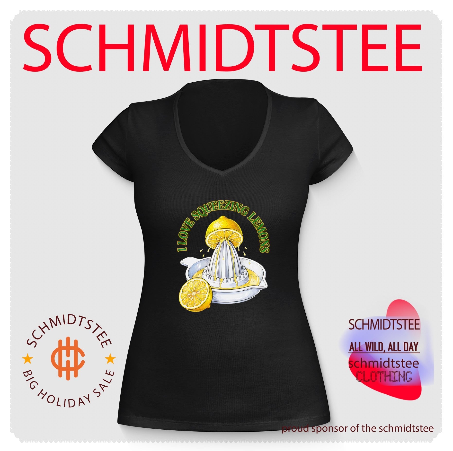 I Love Squeezing Lemons lemon squeezer citrus shirt