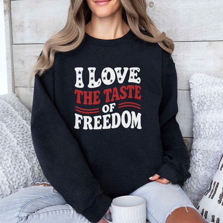 I Love The Taste Of Freedom Couple T Shirt