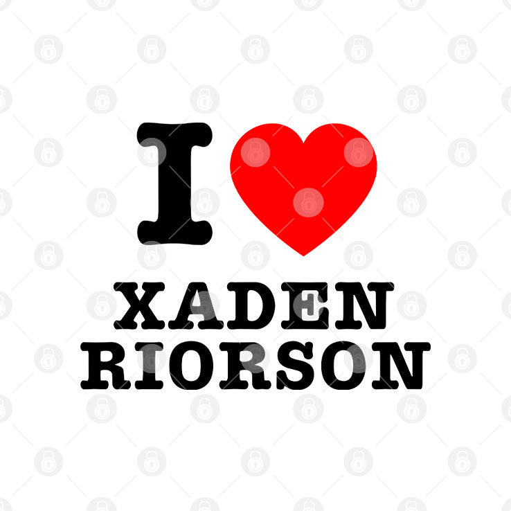 I Love Xaden Riorson Shirt