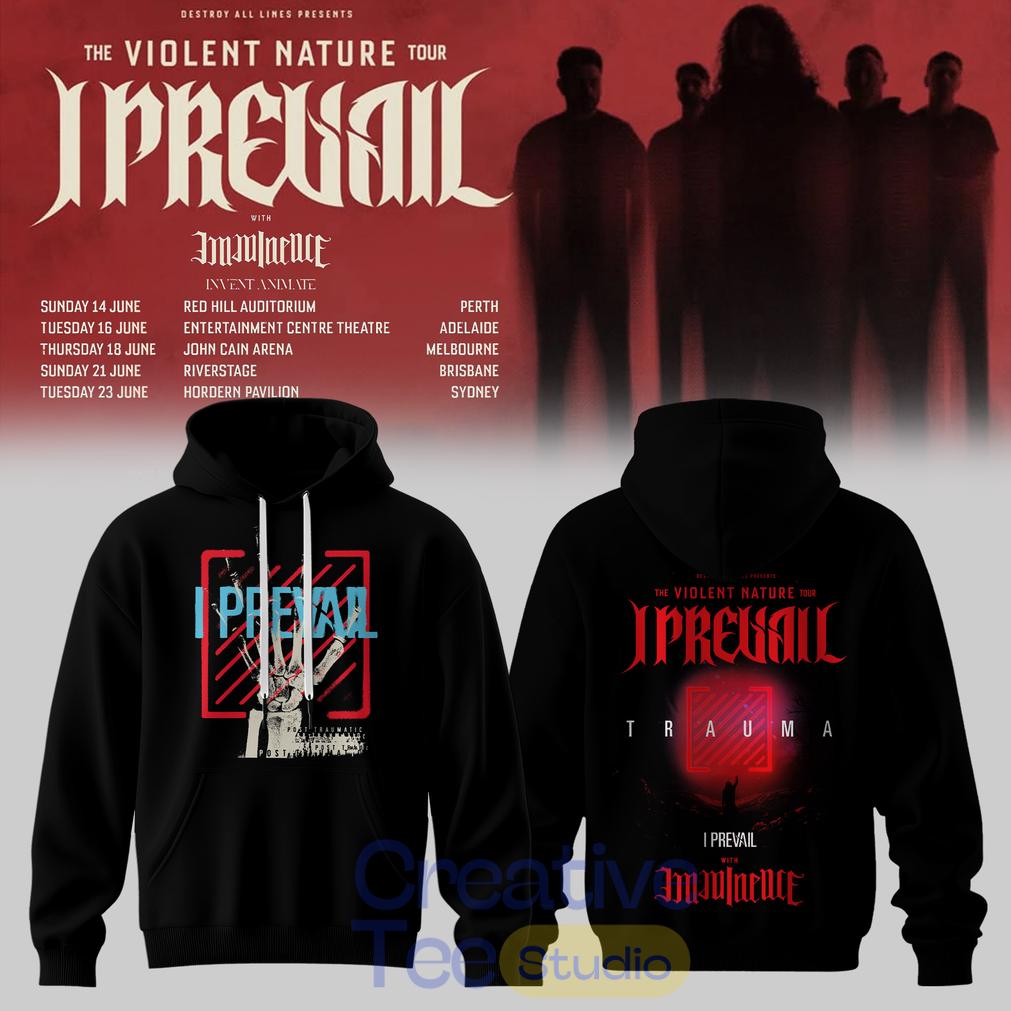 I PREVAIL The Violent Nature Tour Hoodie