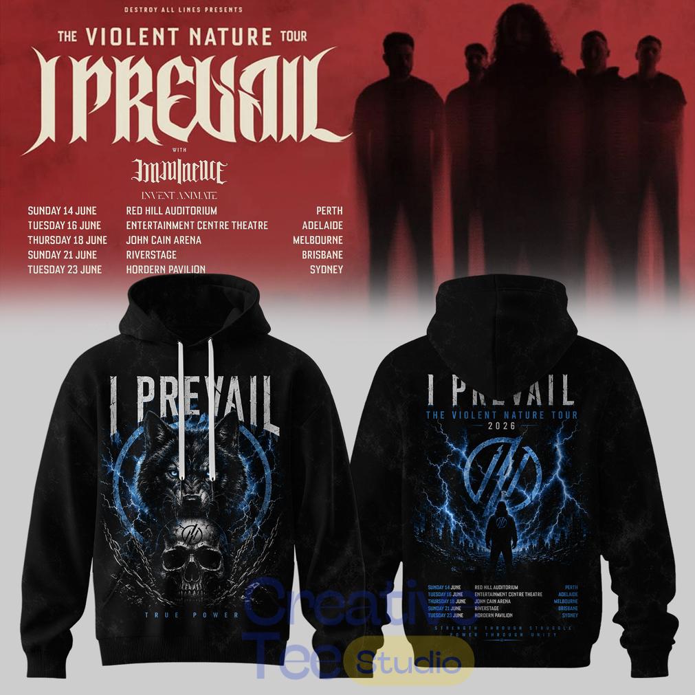 I PREVAIL The Violent Nature Tour Hoodie