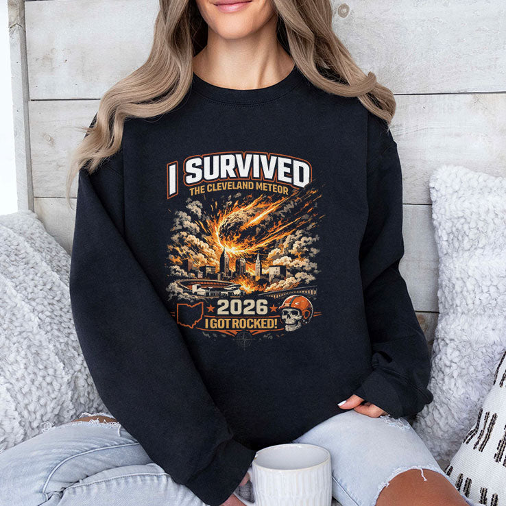 I Survived The Cleveland Meteor 2026 Shirt