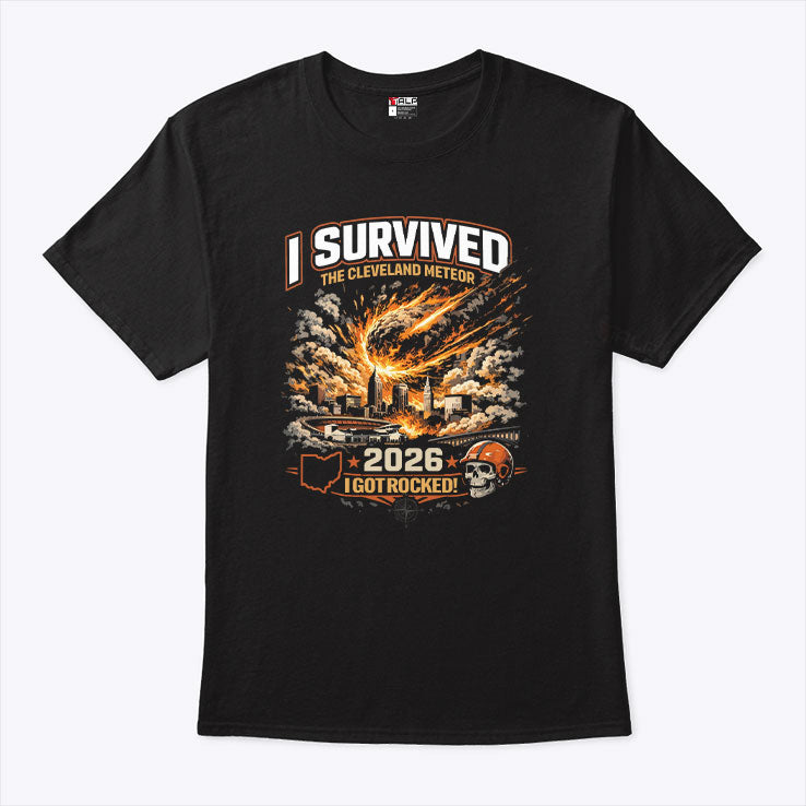 I Survived The Cleveland Meteor 2026 Shirt