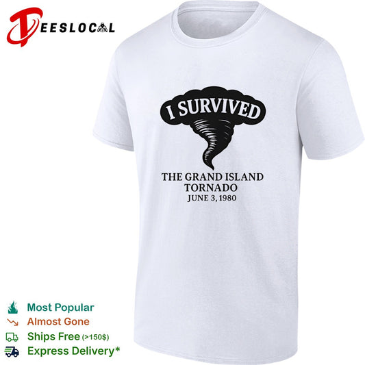 I Survived The Grand Island Tornado June 3 1980 Weather Disaster Event shirt