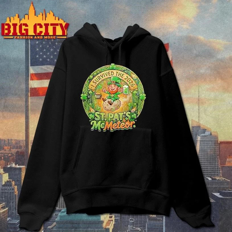 I Survived The St. Patricks Day 2026 Meteor Shirt