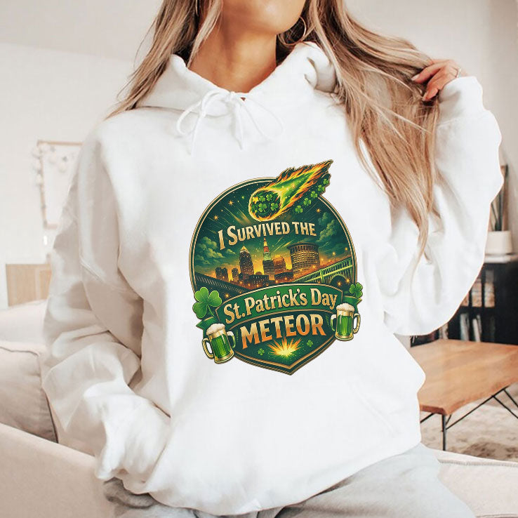 I Survived The St. Patrick’s Day Meteor 2026 Shirt