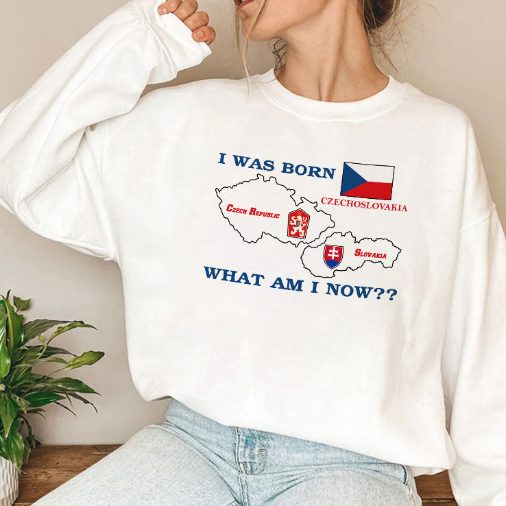 I Was Born Czechoslovakia What Am I Now T Shirt