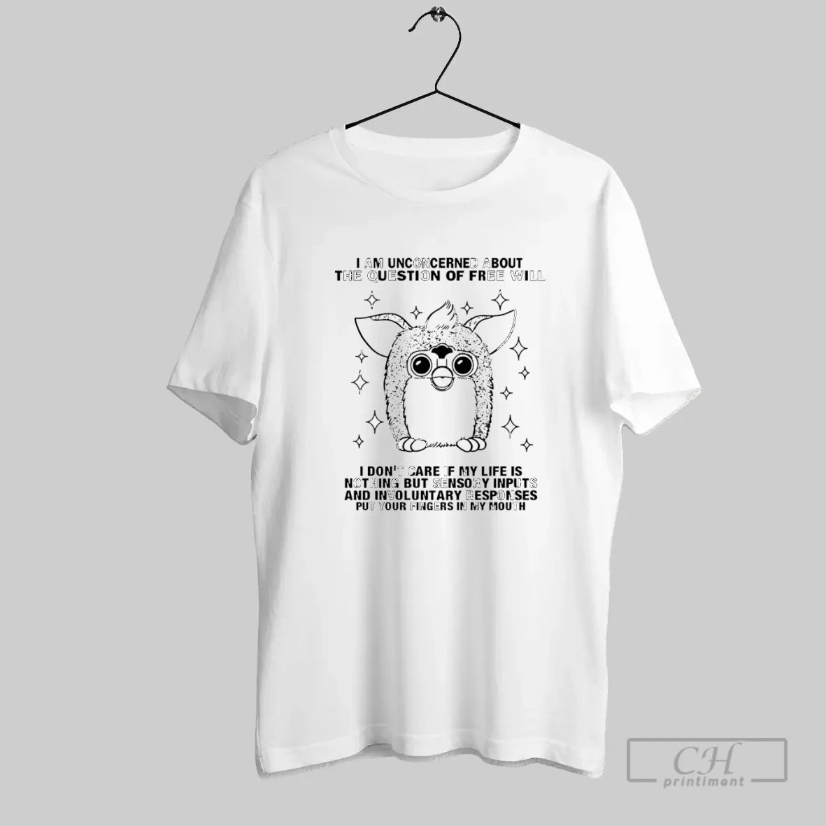 I Am Unconcerned About The Question Of Free Will - clothing by TeeHivey.com