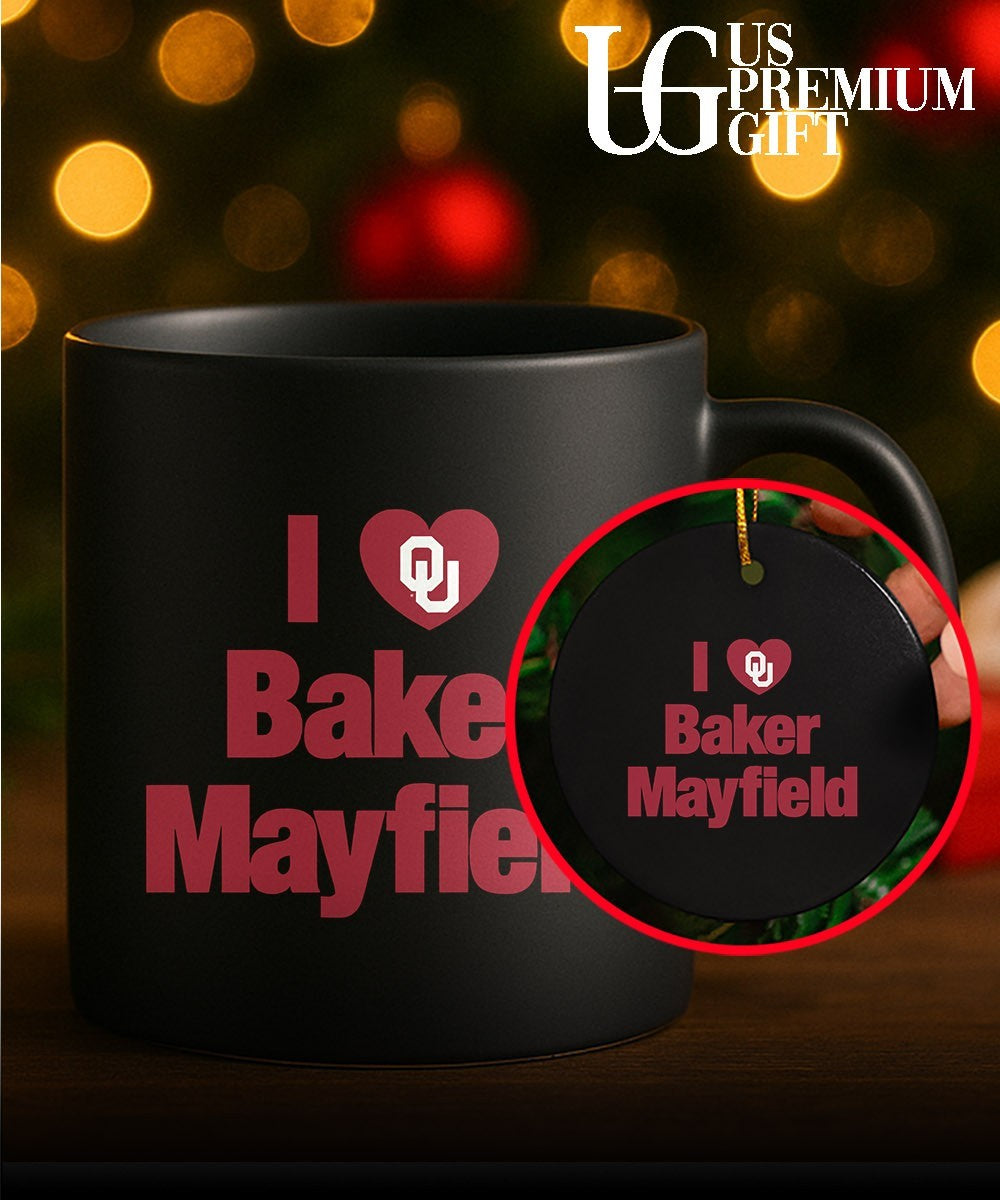 I heart Baker Mayfield Tampa Bay Buccaneers football logo shirt