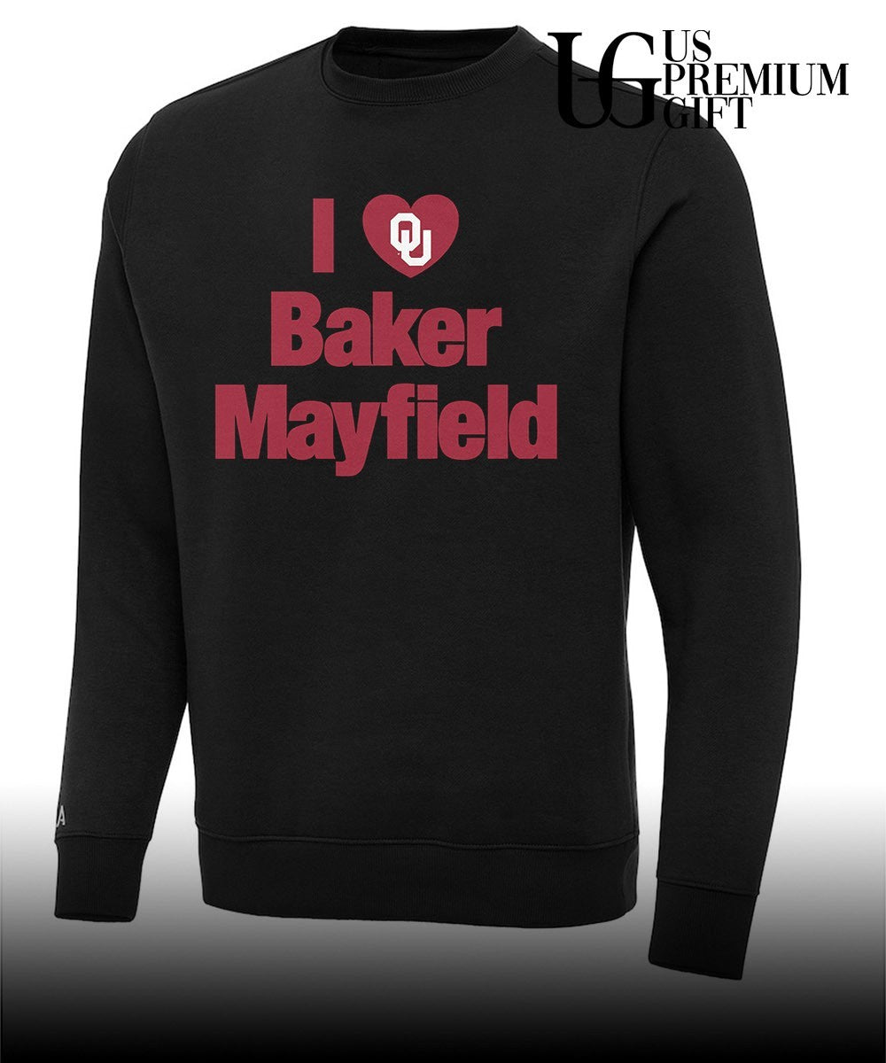 I heart Baker Mayfield Tampa Bay Buccaneers football logo shirt