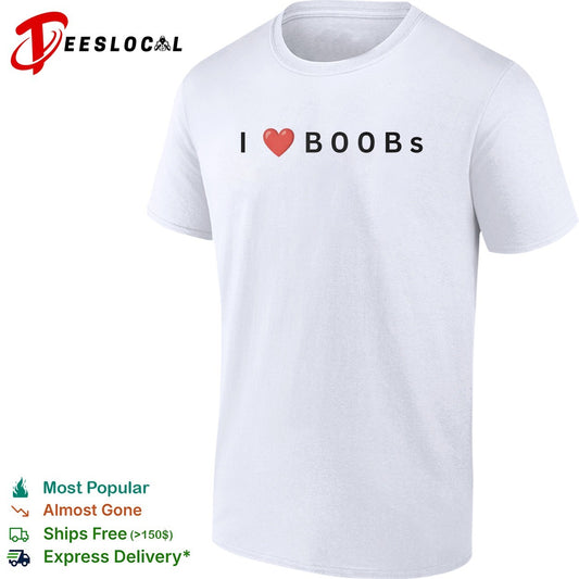 I heart boobs shirt