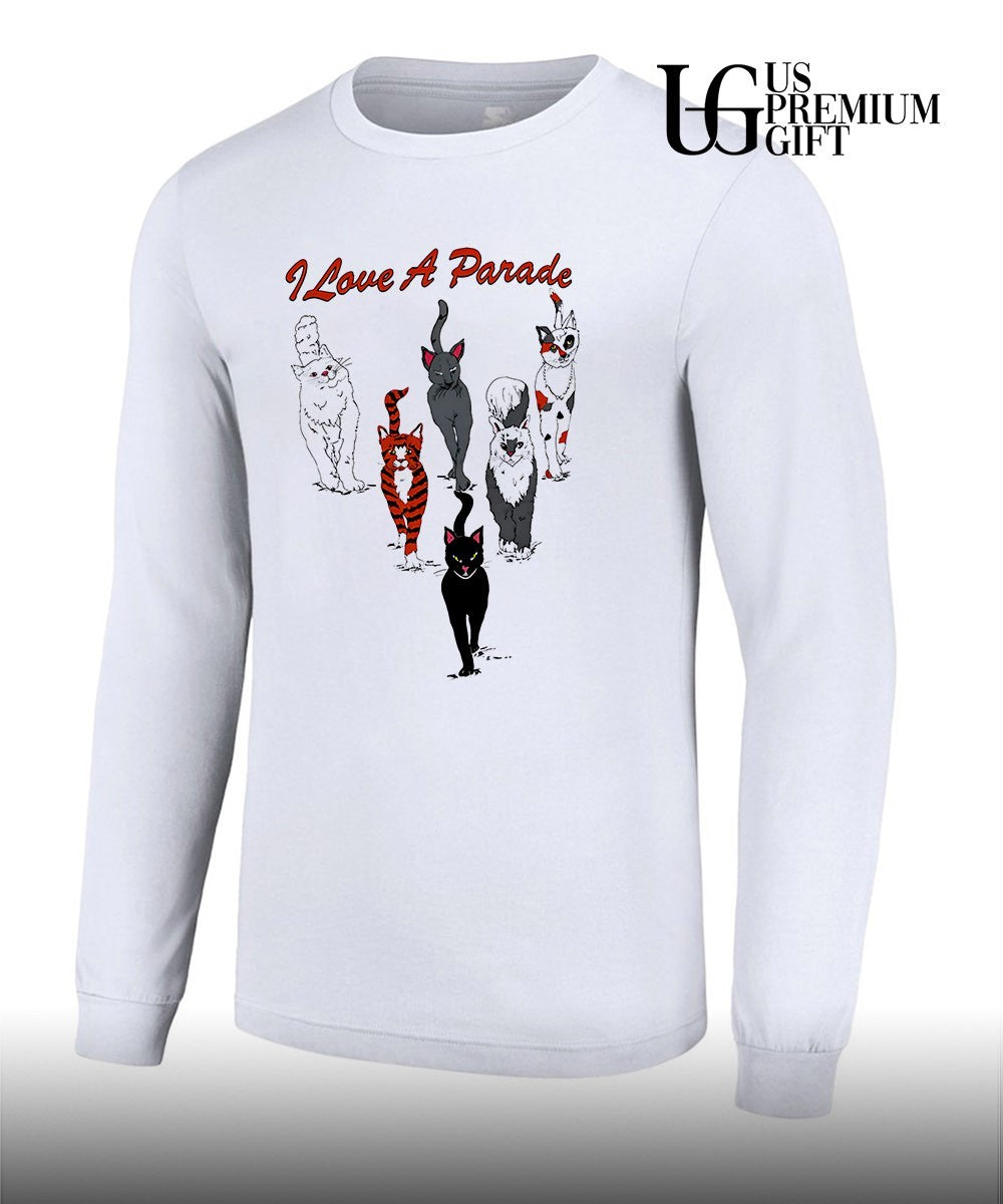 I love a Parade Walking Cats shirt