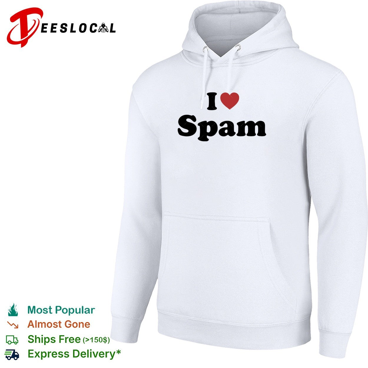 I love spam funny humor heart shape shirt