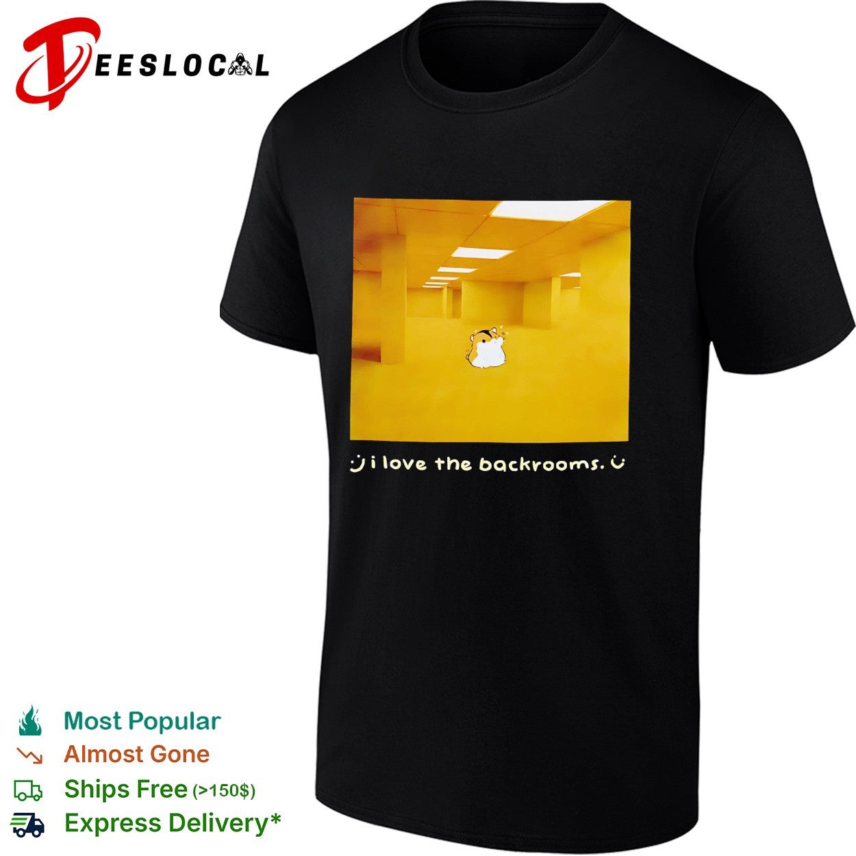 I love the backrooms shirt