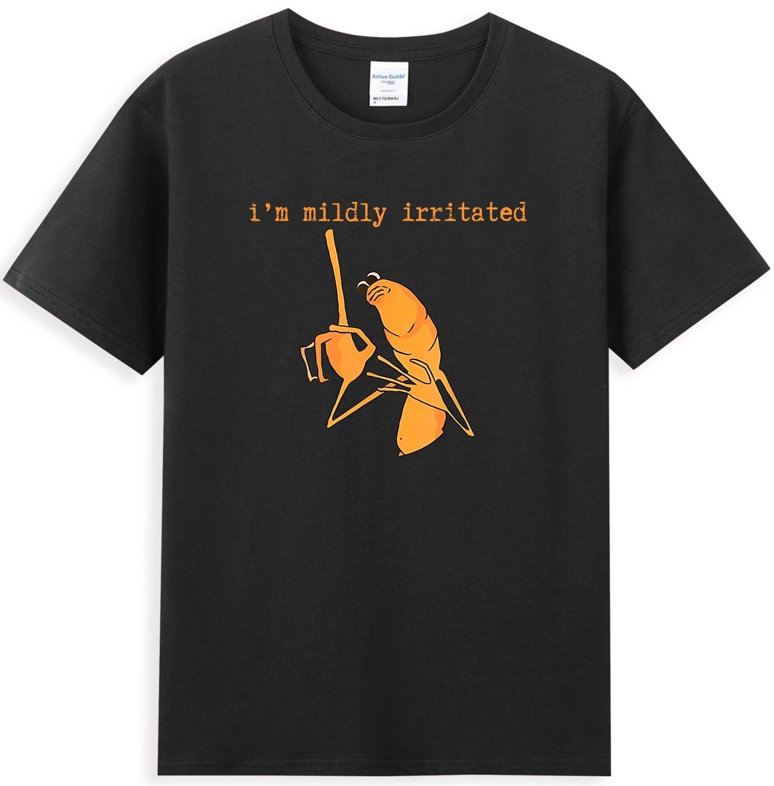 I'm Mildly Irritated Funny Marcus The Worm Meme Men's T-Shirt