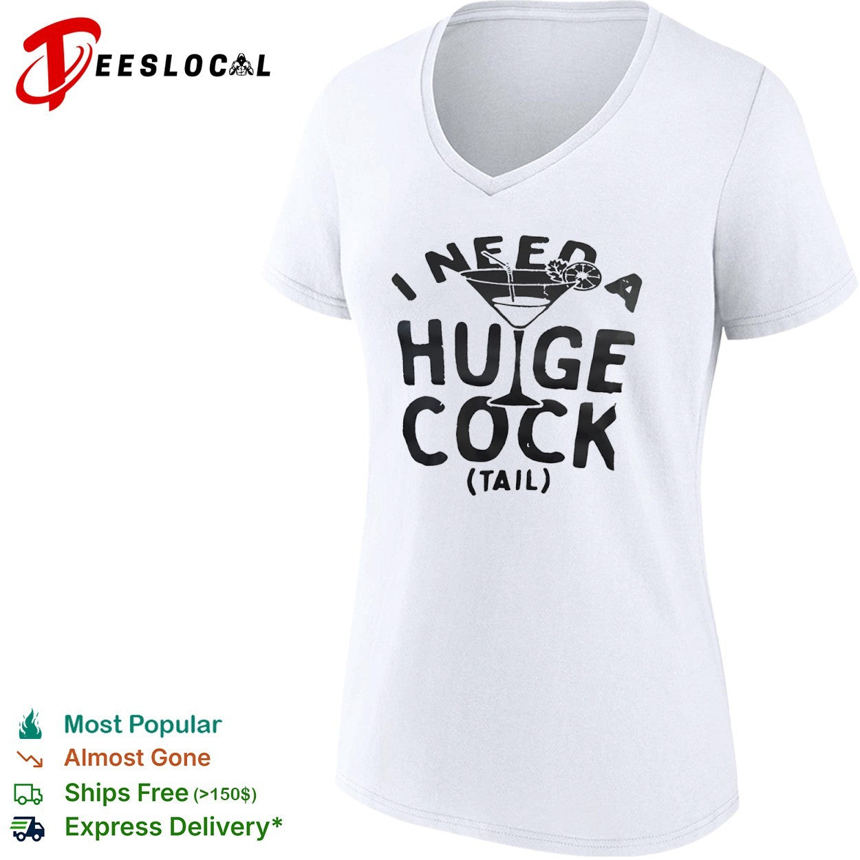 I need a huige cock tail shirt