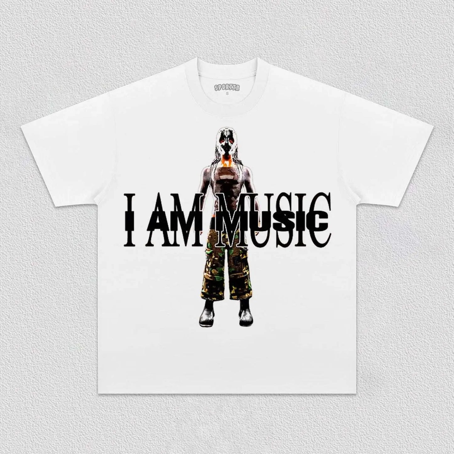 I AM MUSIC PLAYBOI CARTI TEE Style001 - clothing by TeeHivey.com (Image 3)
