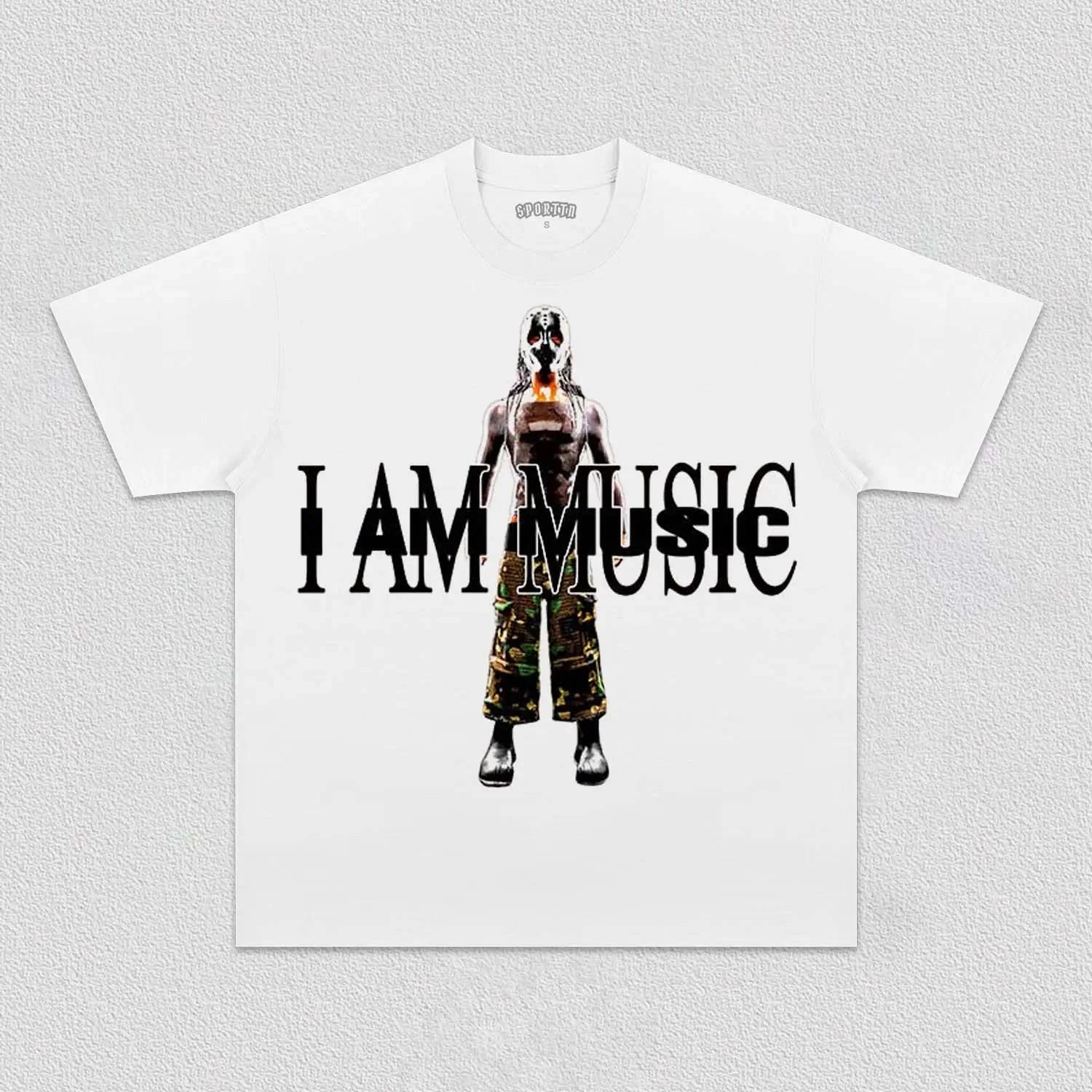 I AM MUSIC PLAYBOI CARTI TEE Style001 - clothing by TeeHivey.com (Image 3)