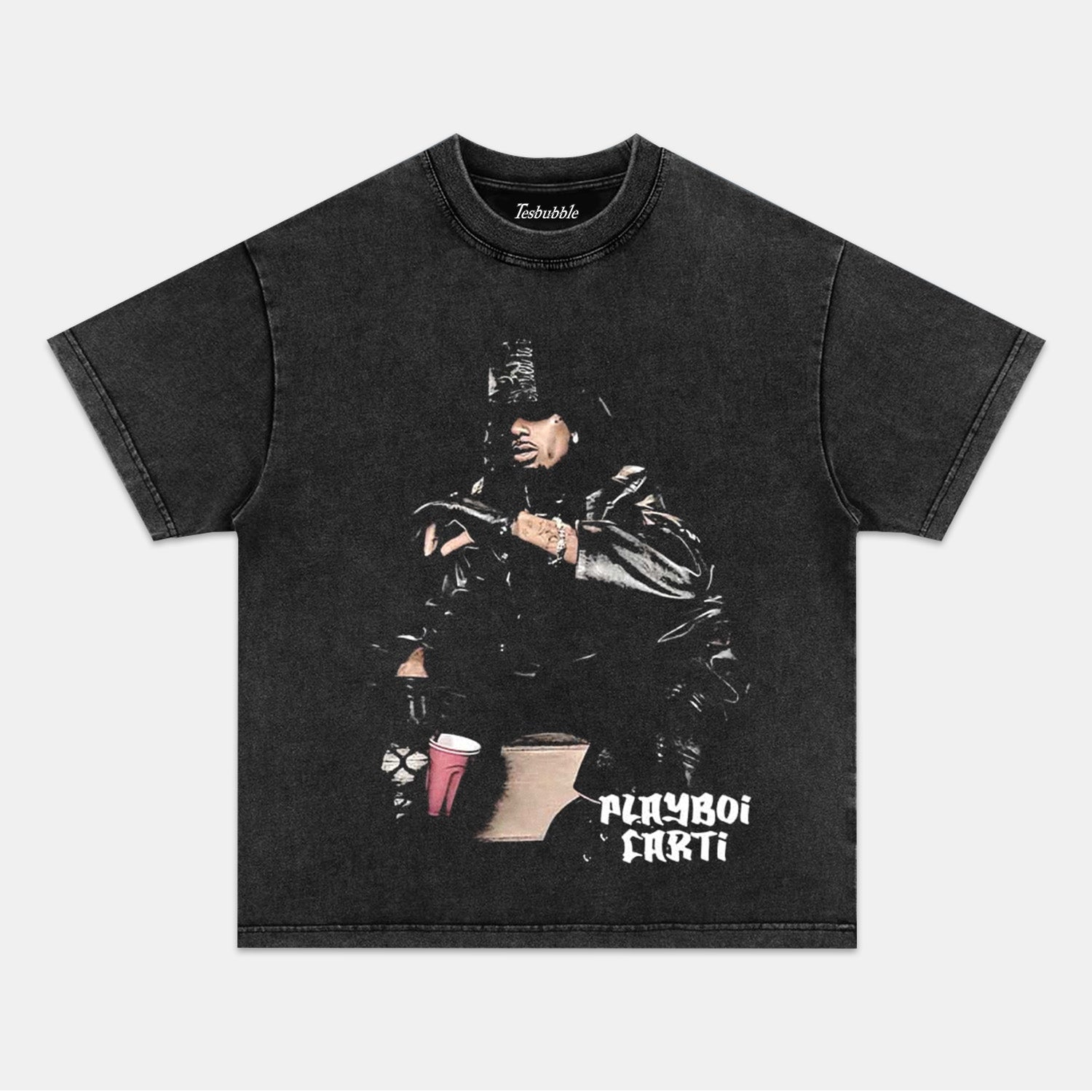 I AM MUSIC PLAYBOI CARTI 1.0 TEE - clothing by TeeHivey.com (Image 1)