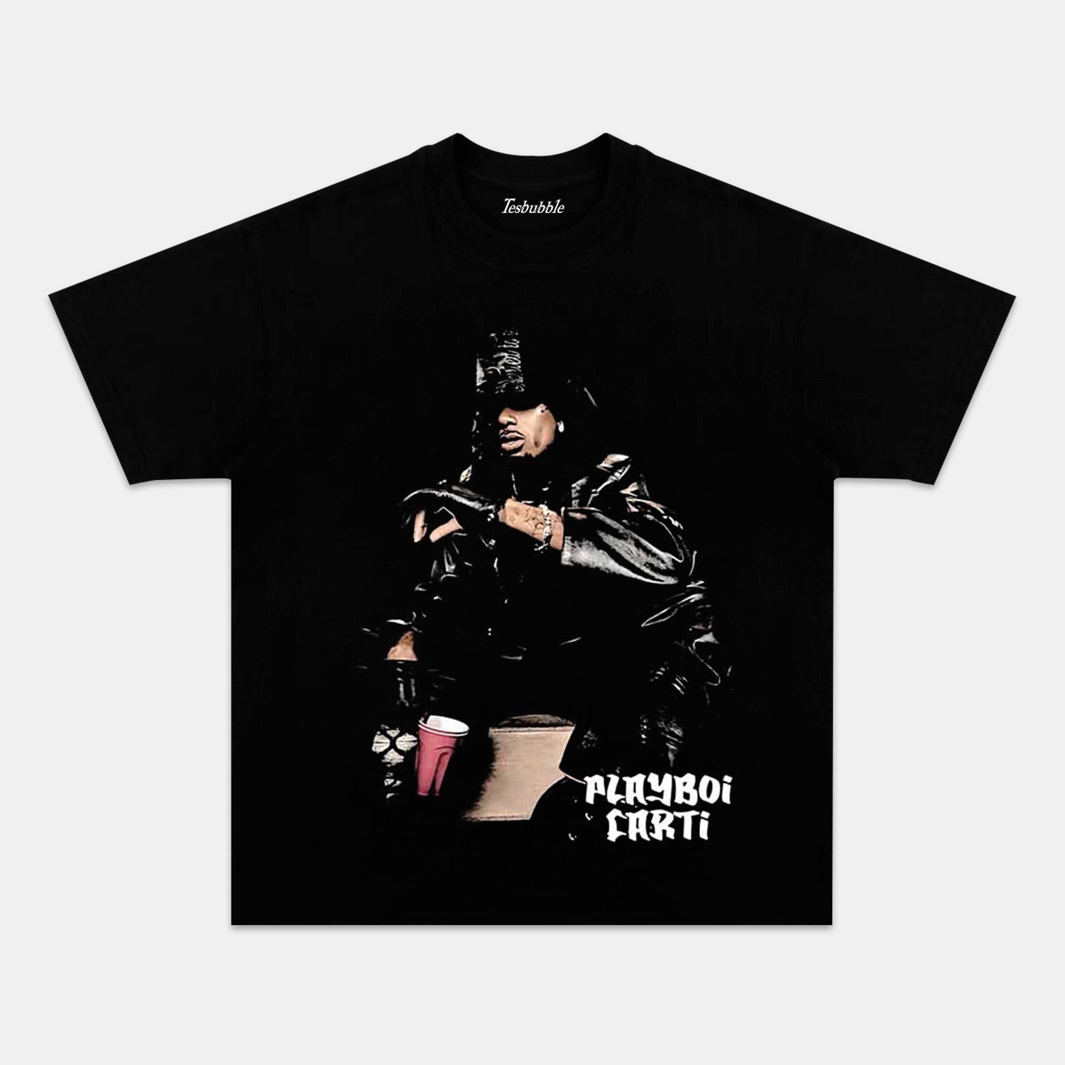 I AM MUSIC PLAYBOI CARTI 1.0 TEE - clothing by TeeHivey.com (Image 2)