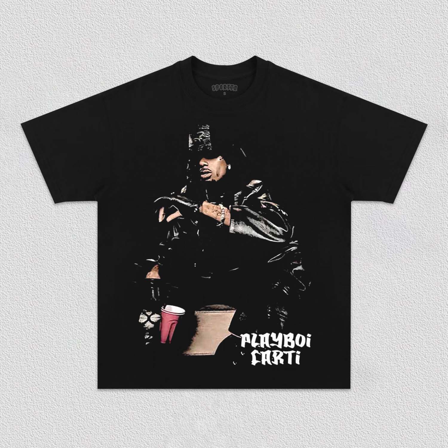 I AM MUSIC PLAYBOI CARTI 2.0 TEE Style001 - clothing by TeeHivey.com (Image 1)