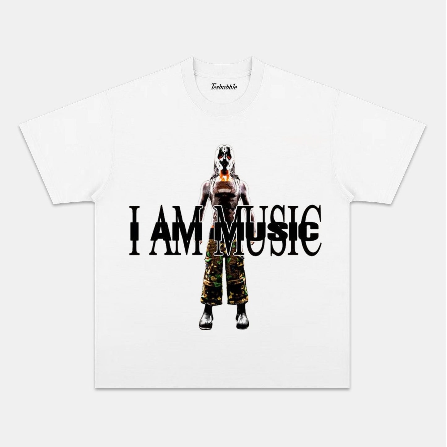 I AM MUSIC PLAYBOI CARTI 3.0 TEE - clothing by TeeHivey.com (Image 1)