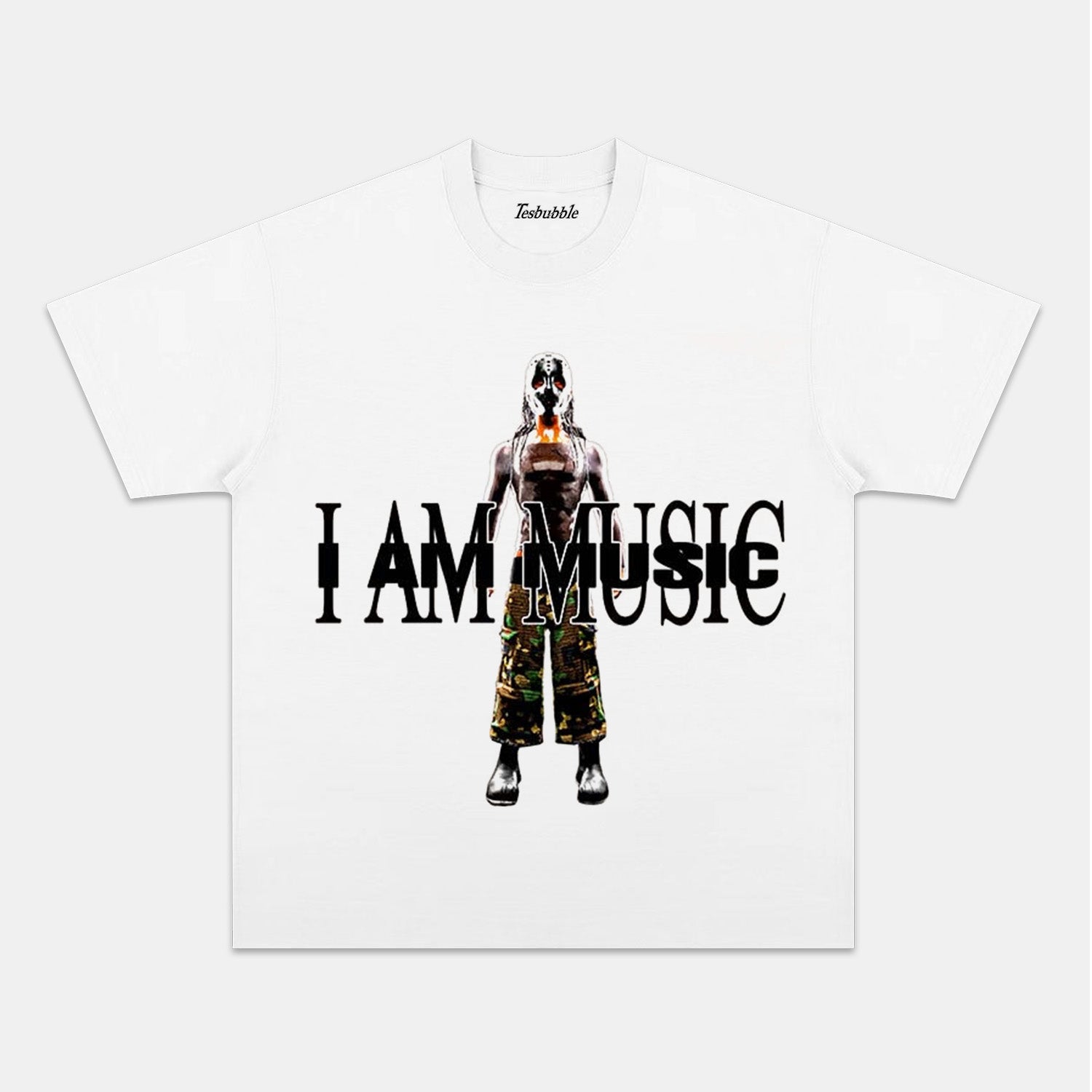 I AM MUSIC PLAYBOI CARTI 3.0 TEE - clothing by TeeHivey.com (Image 1)