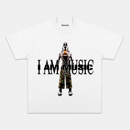 I AM MUSIC PLAYBOI CARTI 3.0 TEE - clothing by TeeHivey.com (Image 1)