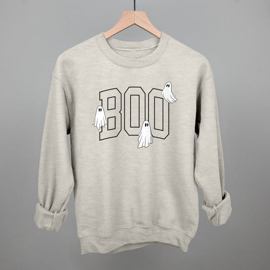 Boo Collegiate Ghosts - clothing by TeeHivey.com (Image 1)