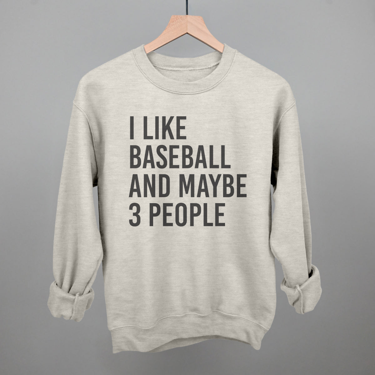 I Like Baseball and Maybe 3 People - clothing by TeeHivey.com (Image 3)