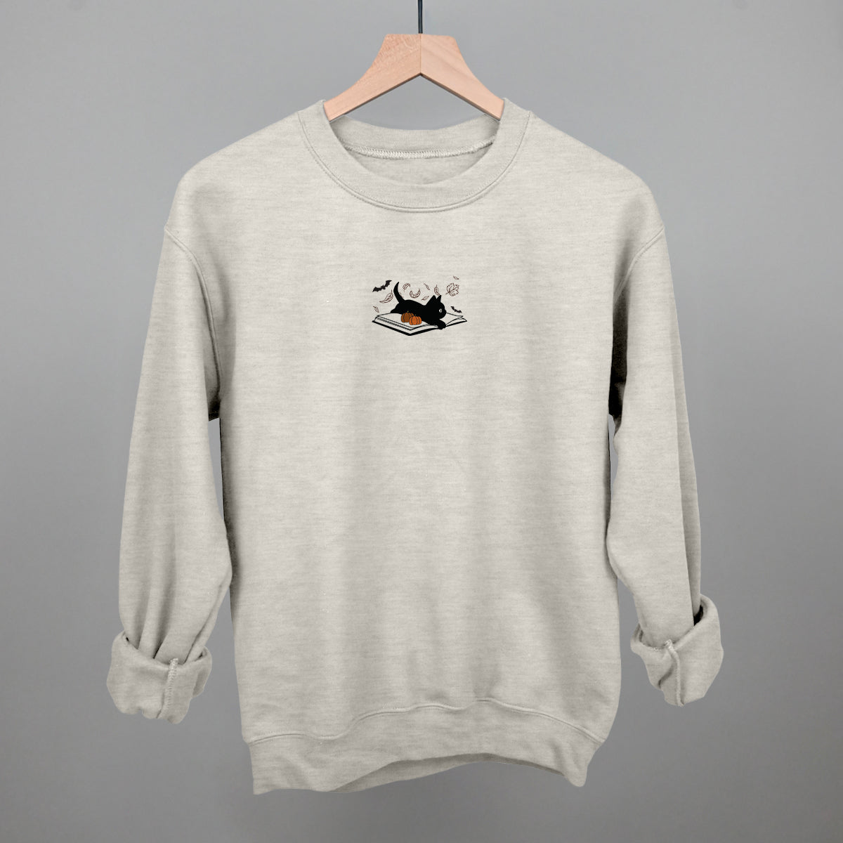 Black Cat and Book - clothing by TeeHivey.com (Image 1)