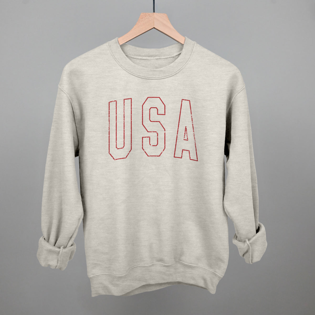 USA Collegiate Distressed - clothing by TeeHivey.com (Image 5)