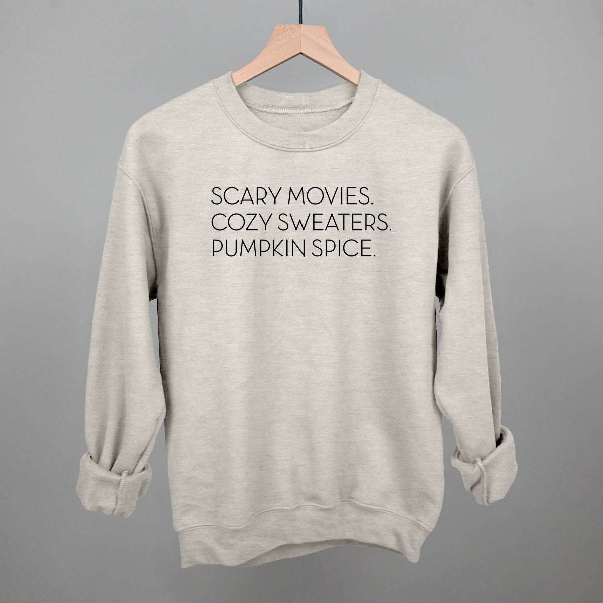 Scary Movies, Cozy Sweaters, Pumpkin Spice