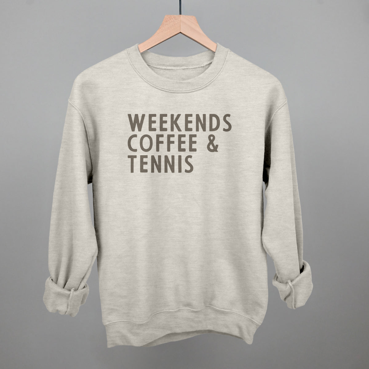 Weekends Coffee & Tennis - clothing by TeeHivey.com (Image 1)