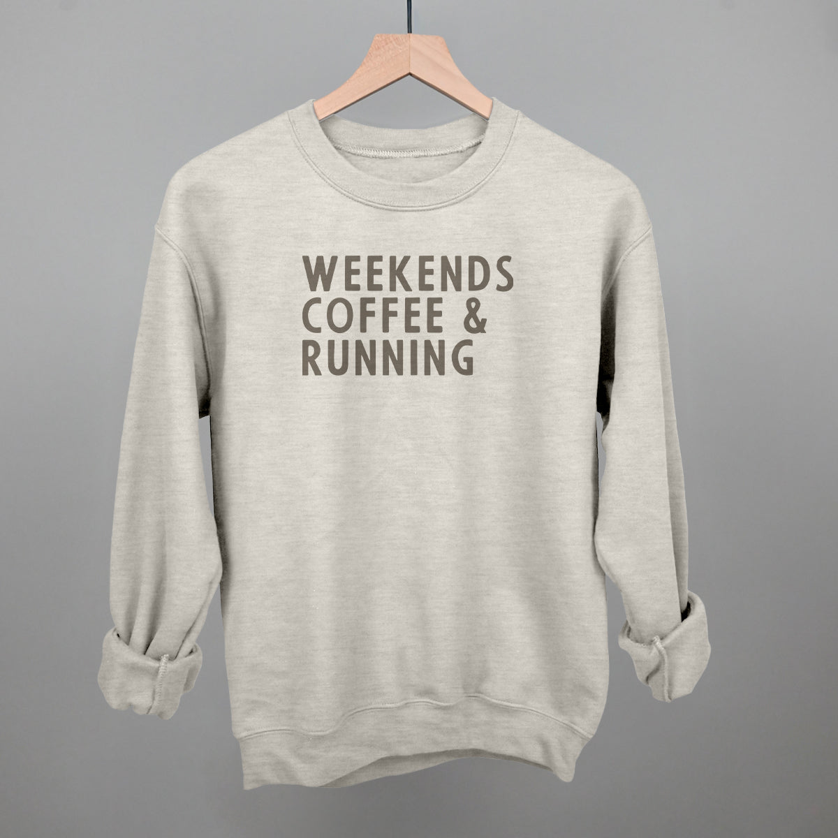 Weekends Coffee & Running - clothing by TeeHivey.com (Image 1)